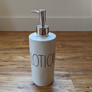 Rae Dunn "Lotion" Bathroom Lotion Dispenser with Pump